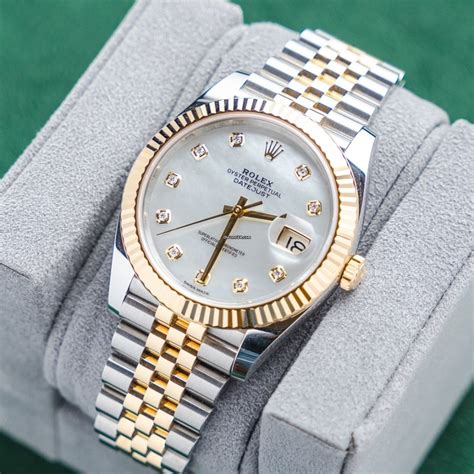 rolex datejust 41mm two tone|2021 rolex datejust 41 mm.